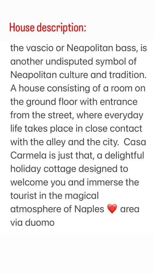 Home Carmela Nápoles Exterior foto